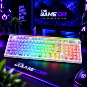ATTACK SHARK R98 HE Magnetic Gaming Keyboard Ice Ninja - The Game DR