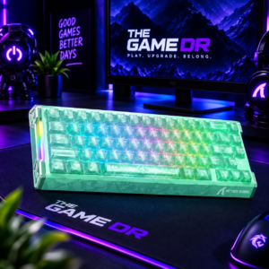 ATTACK SHARK R68 HE Lake Green Magnetic Gaming Keyboard
