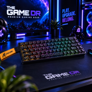 ATTACK SHARK X68 MAX HE Black Contour Magnetic Gaming Keyboard